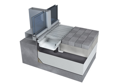 BIRCOtopline_Stahlrinne_Fassade_Gruenflaechen