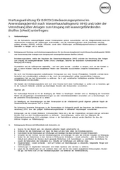 Wartungsanleitung für BIRCO Entwässerungssysteme für den Anwendungsbereich nach Wasserhaushaltsgesetz WHG und/oder der Verordnung über Anlagen zum Umgang mit wassergefährdenden Stoffen (VAwS) unterliegen