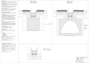 Einbauanleitung BIRCOpur® NW 320 mit Kiesrigole und Rigolentunnel
