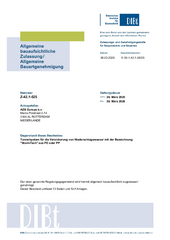 DIBt-Zulassung BIRCO Rigolentunnel von StormTech®