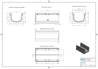 BIRCOsir® NW 420, Rinne 1 m, BH 450
