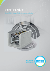 Broschüre BIRCO Kabelkanäle