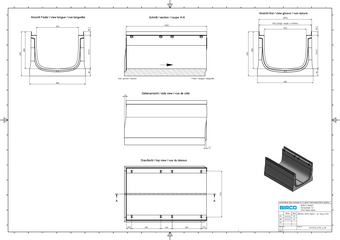 BIRCOsir® NW 520, Rinne 1 m, BH 550