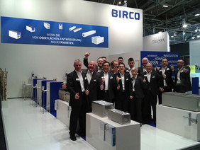 Top Stimmung beim Messeteam.