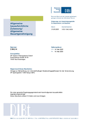 DIBt-Zulassung BIRCOhydropoint® 1000