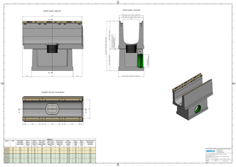 BIRCOmax-i® NW 220, Sinkkasten 2-teilig
