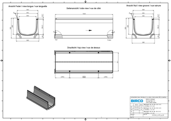 BIRCOlight® triloc NW 300, Rinne 1 m