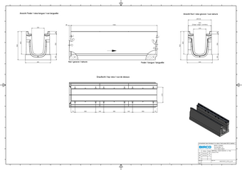 BIRCOmax-i® NW 220, Rinne 1,5 m, BH 500