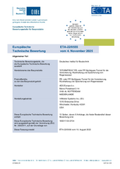 ETA-22/0555 für die BIRCO Rigolentunnel von StormTech®