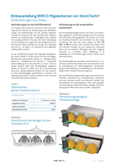 BIRCO Rigolentunnel von StormTech®