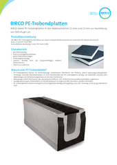 Flyer BIRCO PE Trobondplatten