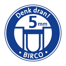 Einbauhinweis bei Entwässerungsrinnen 5mm