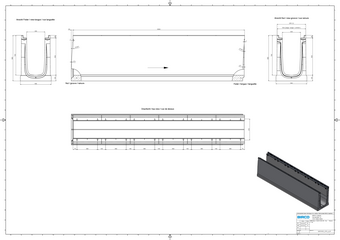 BIRCOmax-i® NW 320, Rinne 3 m, BH 800