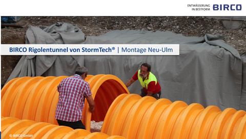 BIRCO-Rigolentunnel-Stormtech-Versickerung-Neu-Ulm