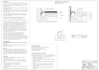 Einbauanleitung BIRCOlight® NW 100 AS Fassadenrinne