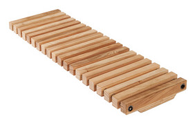 Die neue Holzabdeckung der BIRCO