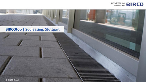 BIRCOtop-Fassadenrinne-Querstababdeckung-Suedleasing-Stuttgart