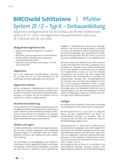 BIRCOsolid® Schlitzrinne Pfuhler System Z Typ K