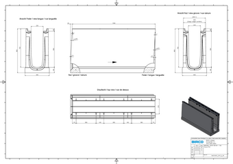 BIRCOmax-i® NW 220, Rinne 1,5 m, BH 800