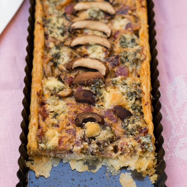 BIRCO's Pilztarte - einfach lecker ...