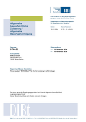 DIBt Zulassung BIRCOdicht
