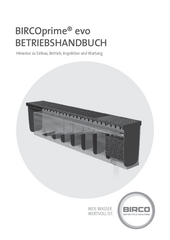 Betriebshandbuch für BIRCOprime evo