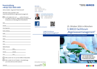 Alles auf einen Blick inkl. Faxantwort