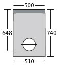 BIRCOsir® kleine Nennweiten Nennweite 200 AS Sinkkästen Liniensinkkasten mit Aufschwemmsicherung I 1 -teilig