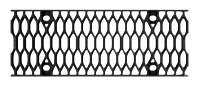 BIRCOsir® kleine Nennweiten Nennweite 100 Abdeckungen Wabenabdeckung I Guss