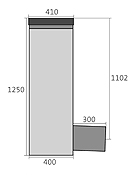 BIRCOdicht Punktentwässerung ohne Nennweite Sinkkästen Sinkkasten 40/40 I 1-teilig