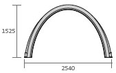 BIRCO Rigolentunnel von StormTech® MC 4500 Kammer/Endkappen BIRCO Rigolentunnel von StormTech® MC-4500